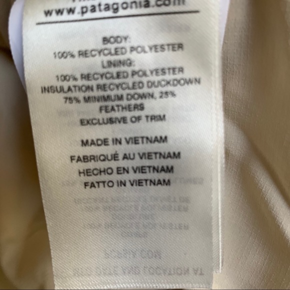Patagonia Recycled High Pile Fleece Down Jacket - Picture 3 of 7